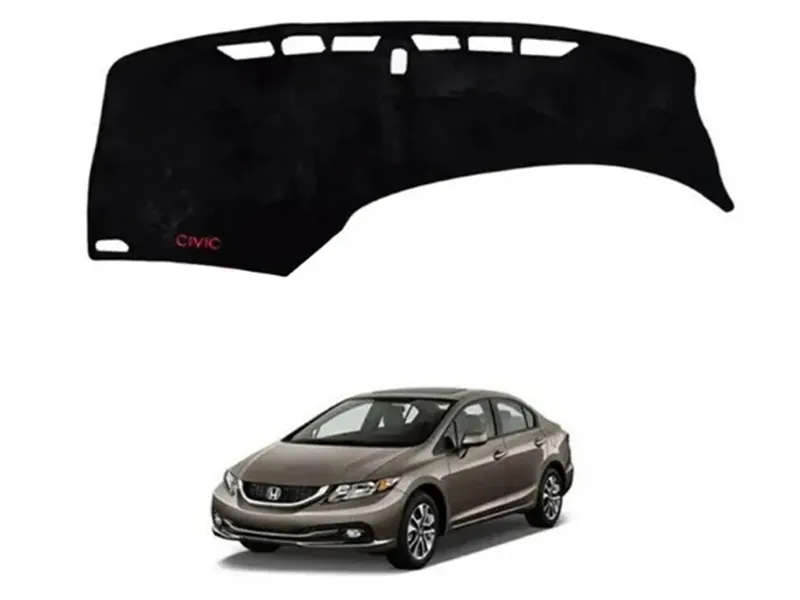 Honda Civic 2012-2015 Velvet Dashboard Mat Image-1