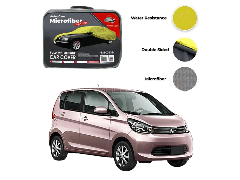 Mitsubishi EK Wagon Microfiber Car Top Cover - Model 2013-2018 Image-1