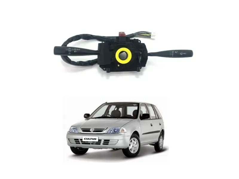 Suzuki Cultus 2000-2014 Steering Indicator Switch Assembly Suzuki Cultus 2000-2014 Steering Indicator Switch Assembly Image-1