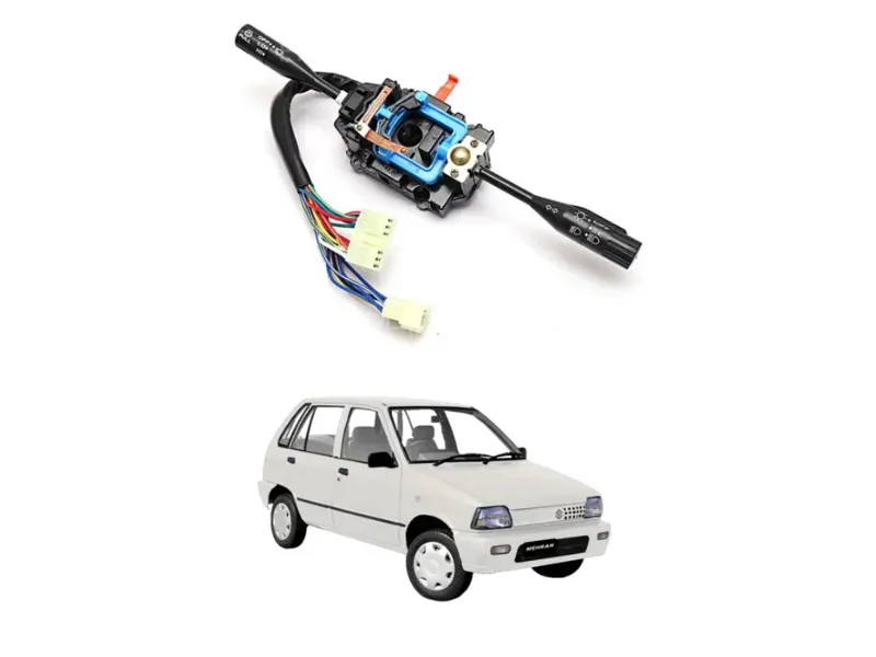 Suzuki Mehran Steering Indicator Switch Assembly Reccon Suzuki Mehran Steering Indicator Switch Assembly Reccon Image-1