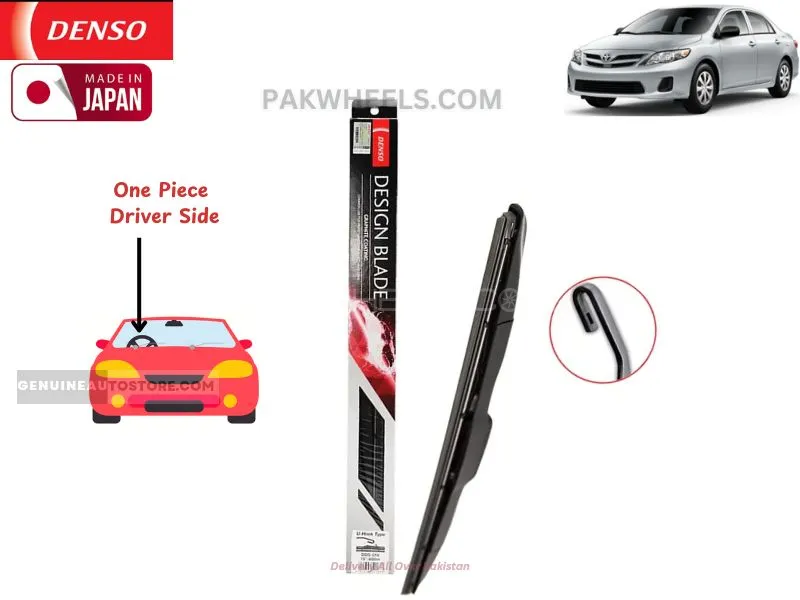 Toyota Corolla Grande 2008-2014 Denso Wiper Blade Driver Side - Made in Japan Image-1