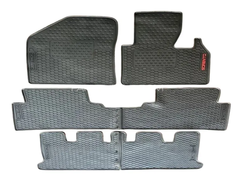 Kia Sorento 2021-2024 Rubber Floor Mats 