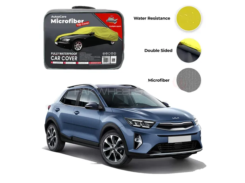 Kia Stonic Microfiber Car Top Cover - Model 2021-2022 Image-1