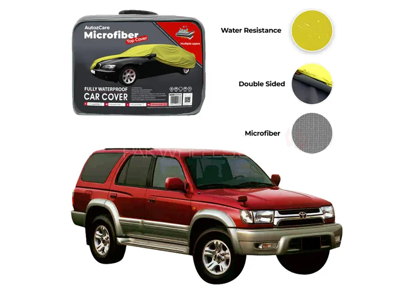 Toyota Surf Microfiber Car Top Cover - Model 1995-2002