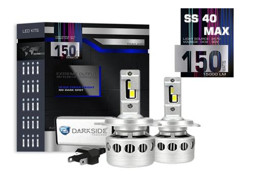 Dark Side SS40 Max  LED Headlights Bulb For Toyota Corolla 1988-2001 - H4 Dark Side SS40 Max  LED Headlights Bulb For Toyota Corolla 1988-2001 - H4