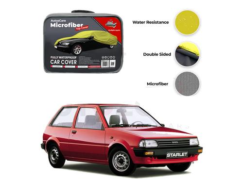 Toyota Starlet Microfiber Car Top Cover - Model 1978-1984 Toyota Starlet Microfiber Car Top Cover - Model 1978-1984