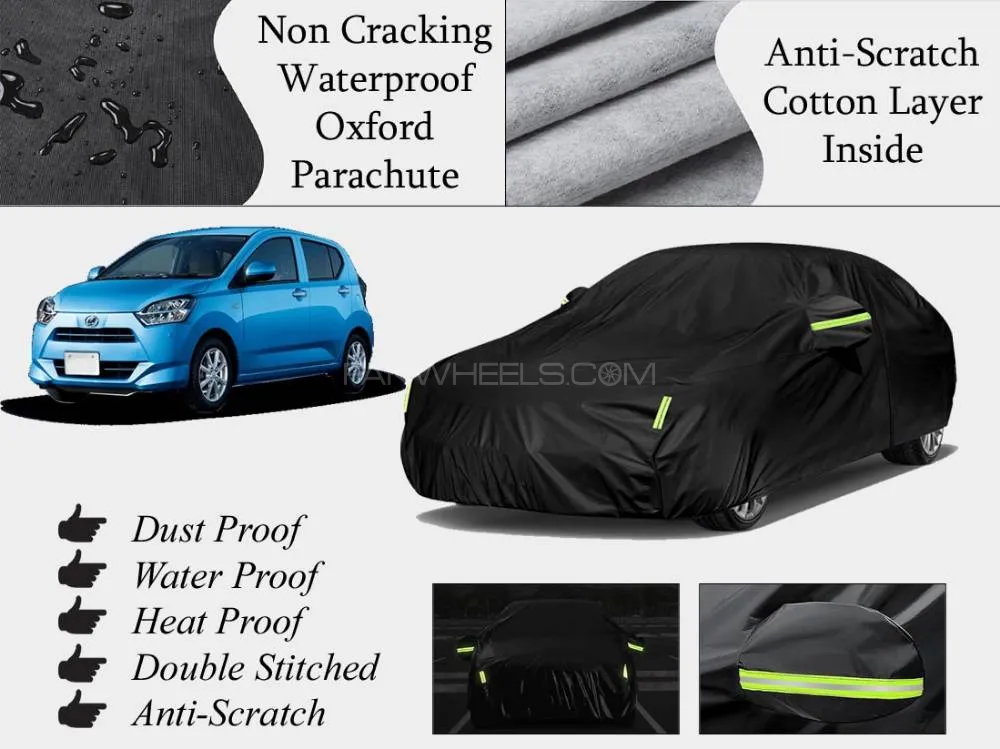 Daihatsu Mira 2018 - 2024 Top Cover | Anti-Scratch | Double Layer | Heat Proof | Water Proof Image-1