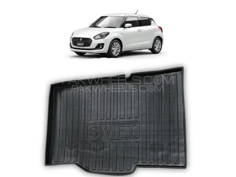Suzuki Swift 2022-2024 Trunk Tray | Cargo Boot Liner Diggi Protection | Trunk Protection Image-1