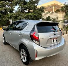 TOYOTA AQUA L PACKAGE NEW SHAPE (1500cc)
Model 2017 || Registered 2021 end
Silver Color
Bumper To Bumper Original 100% Guaranteed 
4 Grade Auction Sheet 
15,000km Import Mileage 
63,000 Current Mileage
Key Start 
Climate control A/c
Multi Steering
TV back camera
New Rims & Tires Installed 
100% BATTERY AND ABS  
Radar 
Interior is as crispy as new 
1st Owner 
Still Smells Like New 
Extremely good condition 
Just like a brand new car
EXCHANGE POSSIBLE WITH ANY CAR
