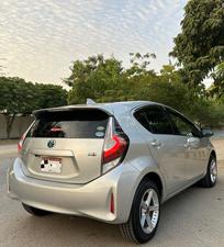 TOYOTA AQUA L PACKAGE NEW SHAPE (1500cc)
Model 2017 || Registered 2021 end
Silver Color
Bumper To Bumper Original 100% Guaranteed 
4 Grade Auction Sheet 
15,000km Import Mileage 
63,000 Current Mileage
Key Start 
Climate control A/c
Multi Steering
TV back camera
New Rims & Tires Installed 
100% BATTERY AND ABS  
Radar 
Interior is as crispy as new 
1st Owner 
Still Smells Like New 
Extremely good condition 
Just like a brand new car
EXCHANGE POSSIBLE WITH ANY CAR
