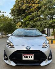 TOYOTA AQUA L PACKAGE NEW SHAPE (1500cc)
Model 2017 || Registered 2021 end
Silver Color
Bumper To Bumper Original 100% Guaranteed 
4 Grade Auction Sheet 
15,000km Import Mileage 
63,000 Current Mileage
Key Start 
Climate control A/c
Multi Steering
TV back camera
New Rims & Tires Installed 
100% BATTERY AND ABS  
Radar 
Interior is as crispy as new 
1st Owner 
Still Smells Like New 
Extremely good condition 
Just like a brand new car
EXCHANGE POSSIBLE WITH ANY CAR