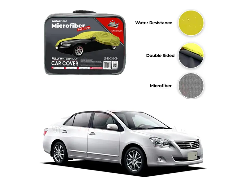 Toyota Premio Microfiber Car Top Cover - Model 2001-2007 Image-1
