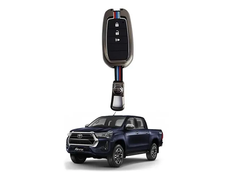 Toyota Revo 2016-2024 Key Cover With Metal Shell Image-1