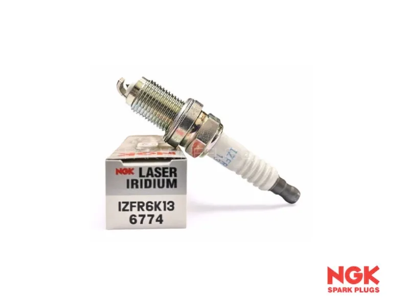NGK Laser Iridium Spark Plug Honda City 2009-2021| IZFR6K13- 4 Piece | Made In Japan Image-1