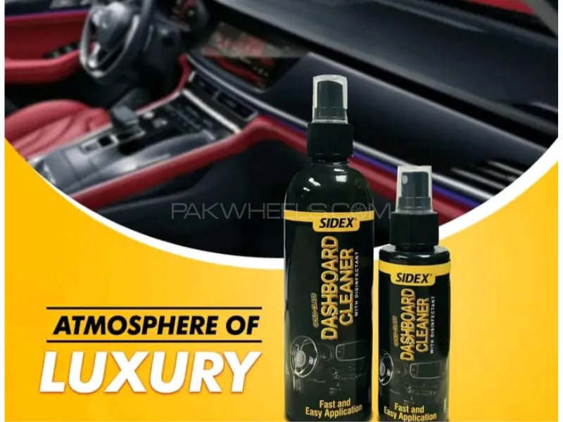 Premium High-Quality Sidex Dashboard Cleaner with Disinfectant 250 ml