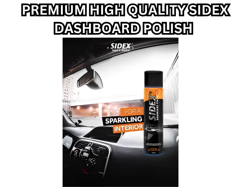 Premium High-Quality Sidex Dashboard Polish Spray 300 ml Image-1