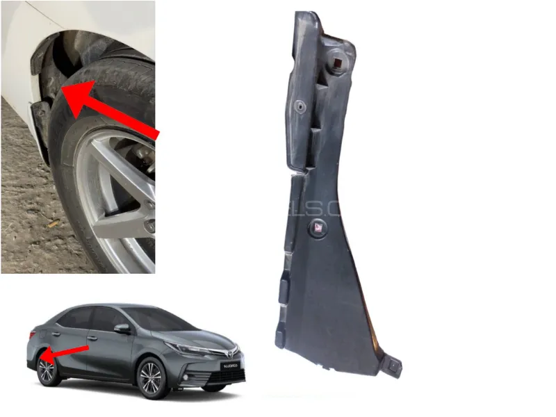 Toyota Corolla Altis 2015 Rear Shield | 1  Piece Left | Image-1