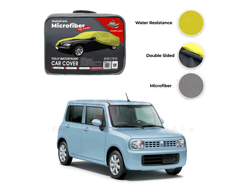 Suzuki Alto Lapin Microfiber Car Top Cover - Model 2002-2008