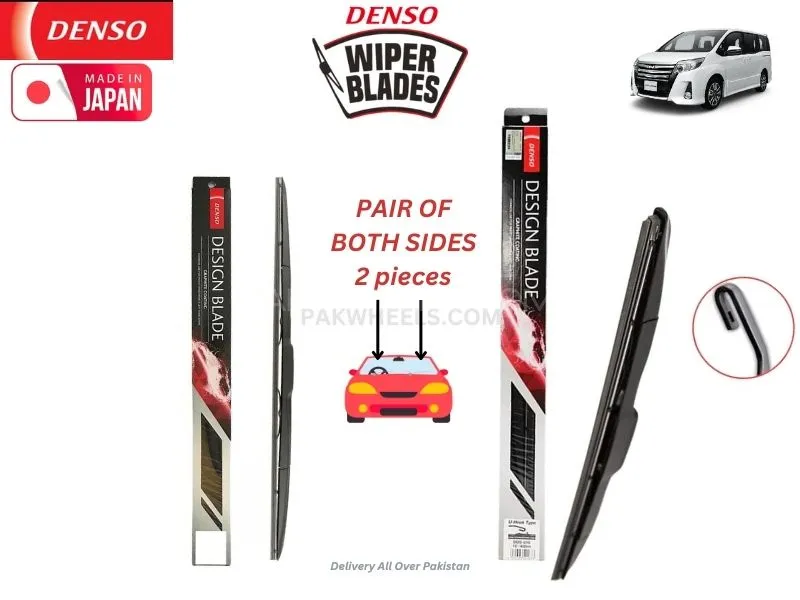 Toyota Noah Denso Wiper Blade Set - Made in Japan Image-1