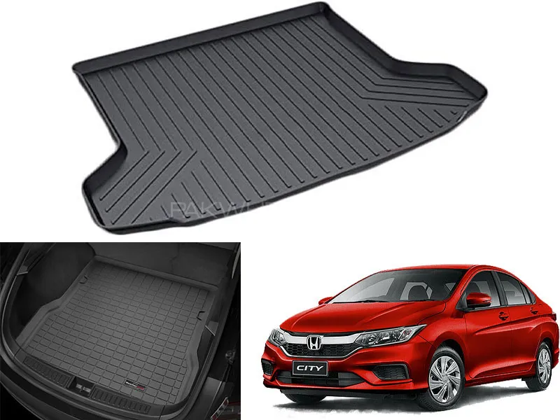 Honda City 2018-2022 | High Quality Trunk Mat | Best (TPU) Material Image-1
