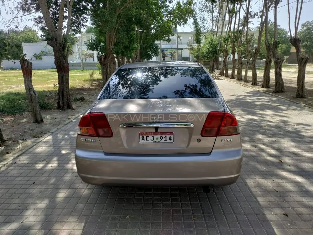 Honda Civic VTi Oriel Prosmatec 1.6 2002 for sale in Karachi PakWheels