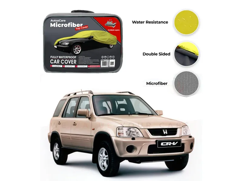 Honda CR-V PVC Microfiber Car Top Cover - Model 1997-2001