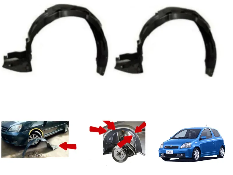 Toyota Vitz 2000-2006 Fender Shield | 2 Pcs Image-1