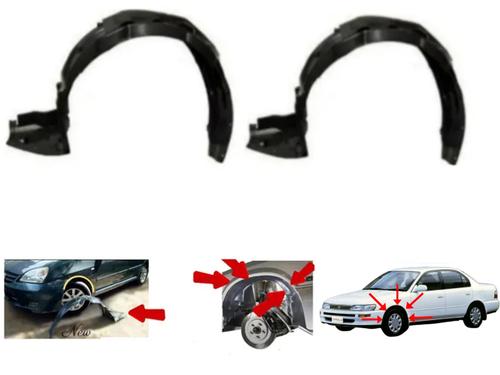 Toyota Corolla Indus 1994-2002 Fender Shield | 2 Pcs Toyota Corolla Indus 1994-2002 Fender Shield | 2 Pcs