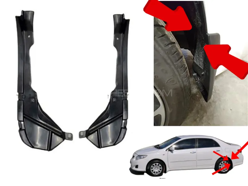 Toyota Corolla Rear 2009-2014 | 2  Pieces | Image-1