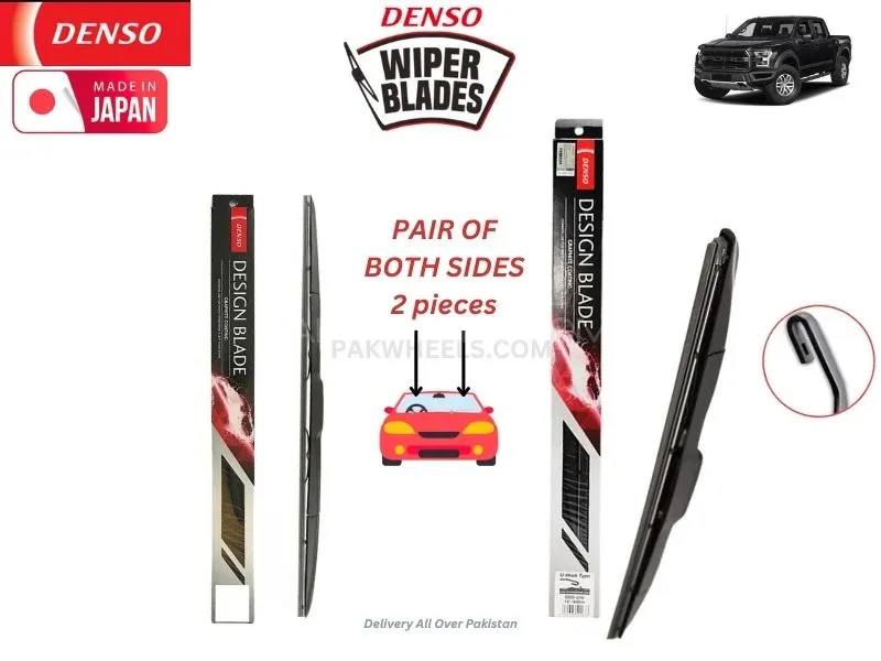 Ford Ranger 2019-2024 Denso Wiper Blade Set - Made in Japan Image-1
