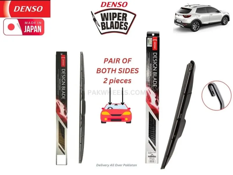  Kia Stonic 2021-2024 Denso Wiper Blade Set - Made in Japan Image-1