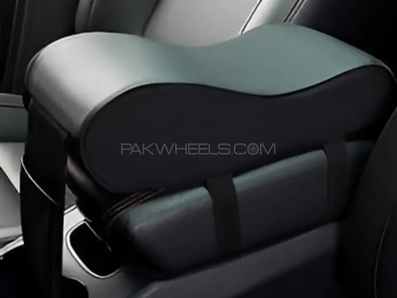 Premium High-Quality Arm Rest Cushion in Black (Pack of 1) Image-1
