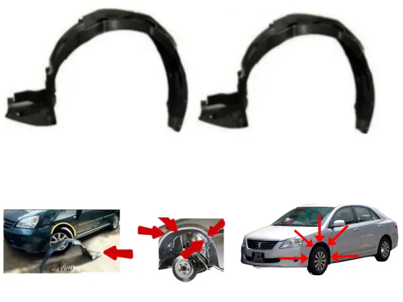 Toyota Premio 2008-2012 Fender Shield | 2 Pcs