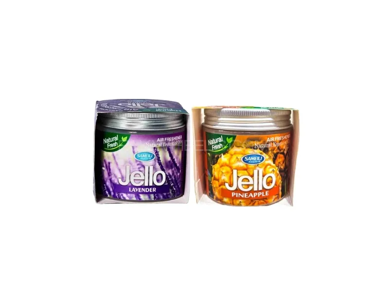 Jello Air Freshener Gel Pack Of 2 Lavender & Pineapple | Perfume Gel Image-1
