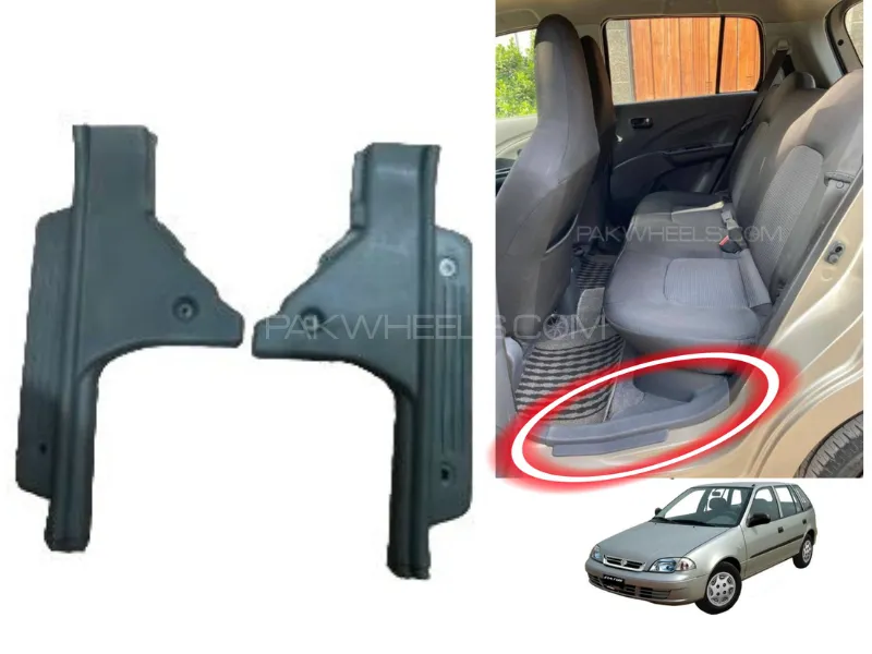 Suzuki Cultus 2007-2017 Rear Door Foot Boards | 2 Pcs | Left And Right Side Image-1