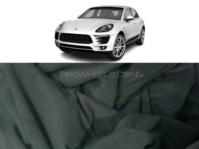Premium Waterproof Microfiber Car Cover for Porsche Macan & Other Models - Black Image-1