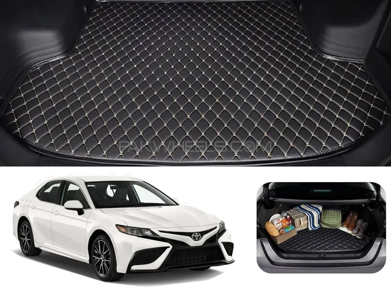 Toyota Camry 7D Custom Car Trunk Mat - Model 2011-2022