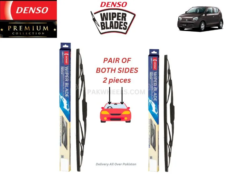 Suzuki Alto 660 Japan 2014-2024 Denso Wiper Blade - 2 Pcs Set - Denso Premium