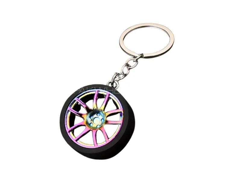 Zingfix Tire-Shaped Keychain  Image-1