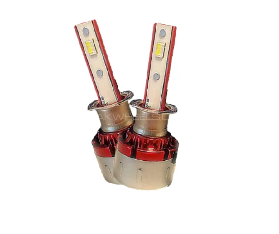 1 set Multicolor LED Headlight  - Enhance Night Visibility  | H1, H3, H7, H11, 9005, 9006 & 9012 Image-1