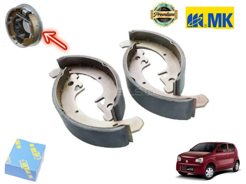 Suzuki Alto 2019-2023 MK Brake Shoe Rear  Image-1