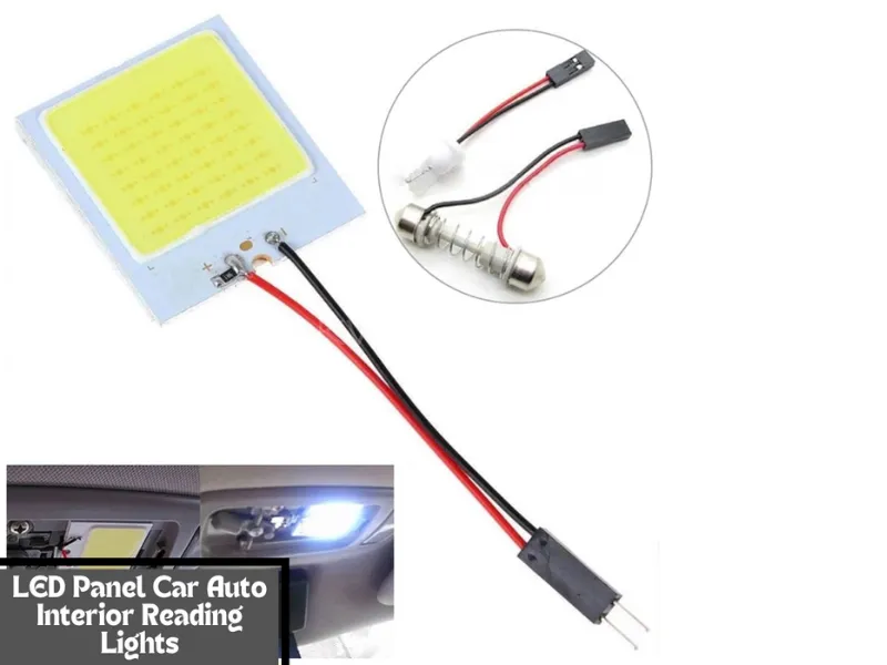 Auto Interior Reading Lamp T10 C5W Car Led Cob 48SMD White 12V Car Interior Panel | LED Lights Lamp Image-1