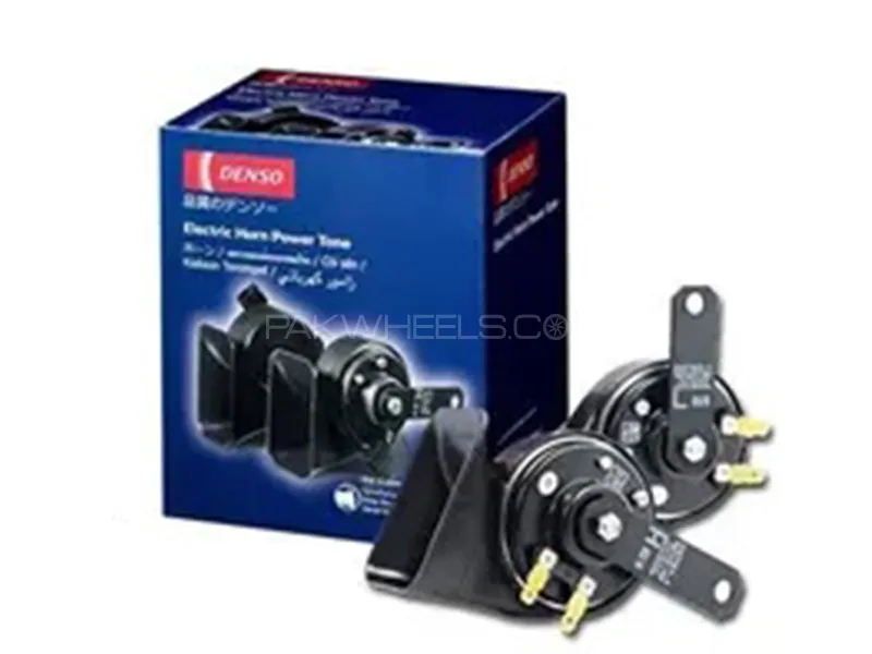 Denso Orignal Electric Horn Power Tone |Fiamm Horn| Double Pin|Made in Indonesia Image-1