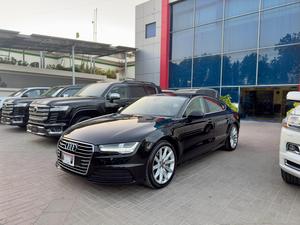 Audi A7 Sportback 50 Quattro
Executive Edition
Model 2015
Registered 2015
Black
Beige Interior
35,000 KM
Power Spoiler
Sunroof
Bose Sound System
Leather/Electric/Memory Seats 
Power Boot
Matrix LED Lights 

calling and visiting hours

Monday to Saturday

11:00 AM to 7:00 PM