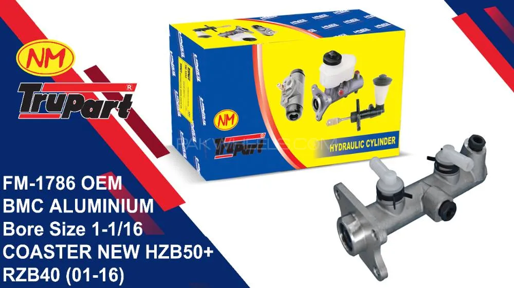 Trupart Brake Master Cylinder For Toyota Coaster New HZB  FM-1786 OEM Image-1