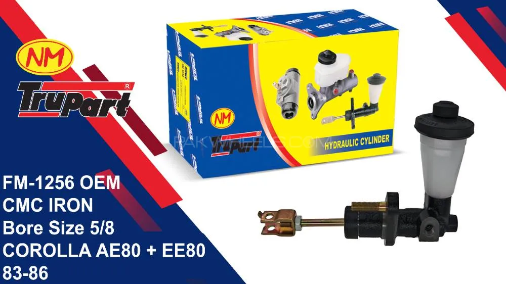 Trupart Clutch Master Cylinder For Toyota AE80 / EE80  FM-1256 OEM  Image-1