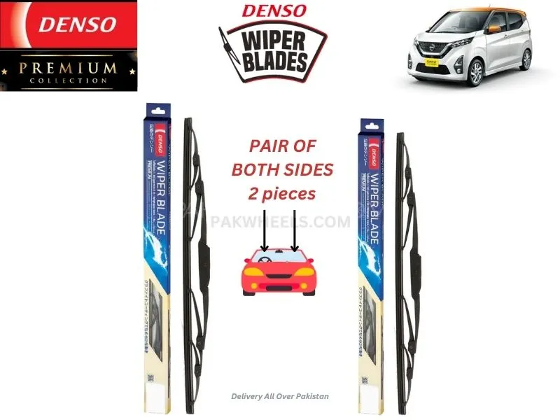 Nissan Dayz Highway Star 2019-2024 Denso Wiper Blade - 2 Pcs Set - Denso Premium Image-1