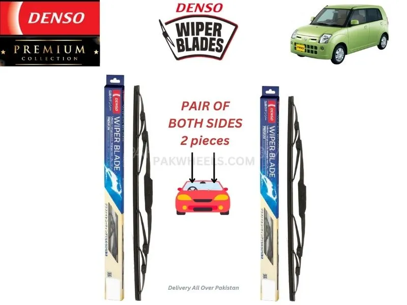 Nissan Pino Denso Wiper Blade - 2 Pcs Set - Denso Premium