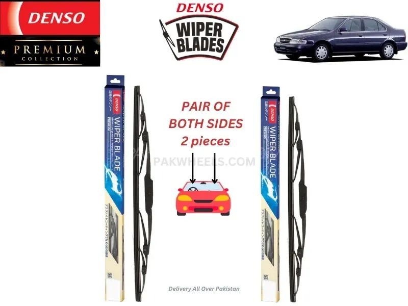 Nissan Sunny Denso Wiper Blade - 2 Pcs Set - Denso Premium