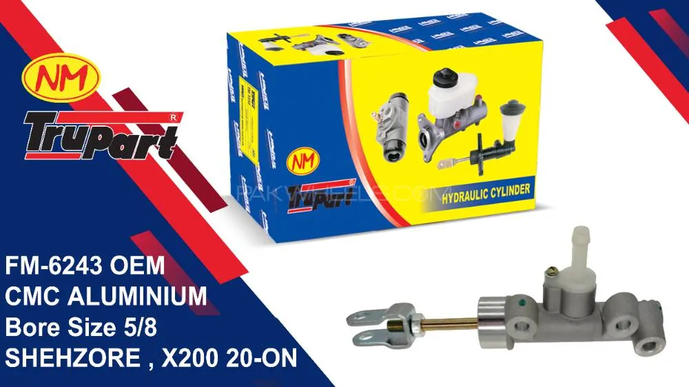 Trupart Clutch Master Cylinder For Hyundai Shehzor BTC 196  FM-6243 OEM